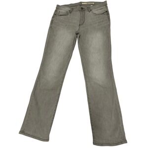 DKNY Jeans Womens Size 8 Grey Wash Straight Leg Denim Pants Casual Everyday